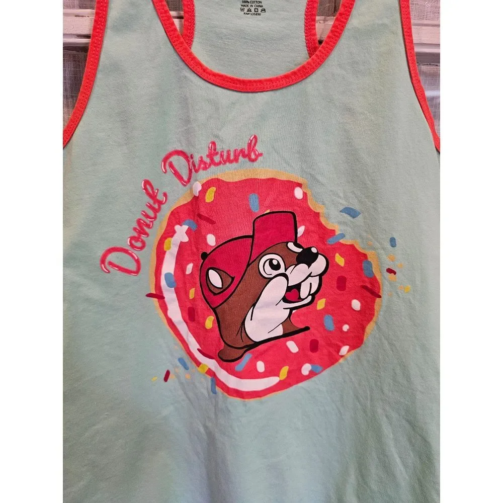 Bucees Donut Disturb Racerback Tank Top - Picture 2 of 4